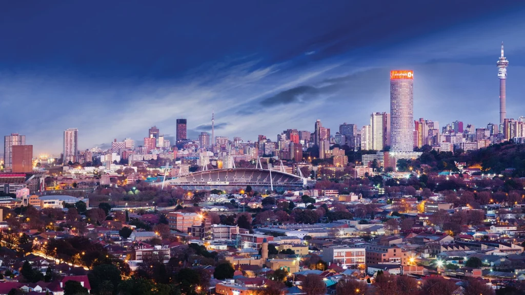 Cheap Flights to Johannesburg from Uganda